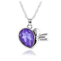 Women\'s Pendant Necklaces Jewelry Jewelry Crystal Rhinestone Alloy Euramerican Fashion Jewelry For Party Special Occasion Anniversary Gift