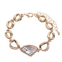 womens chain bracelet jewelry natural handmade fashion vintage crystal ...