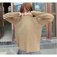 womens daily casual vintage cute short pullover solid jewel long sleev ...