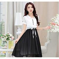 womens special occasion other a line dress solid round neck maxi short ...