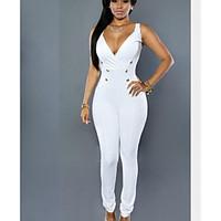 womens high rise work jumpsuits sexy loose fashion all seasons