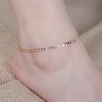 Women\'s Anklet/Bracelet Alloy Fashion Infinity Silver Gold Women\'s Jewelry For Party Daily Casual Sports 1pc