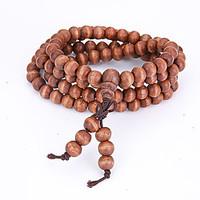 womens mens strand bracelet wrap bracelet jewelry natural fashion wood ...