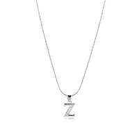 Women\'s Men\'s Pendant Necklaces AAA Cubic Zirconia Alphabet Shape Zircon CopperLogo Style Handmade Bohemian Statement