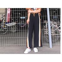 womens casualdaily street chic spring fall blazer pant suits solid rou ...