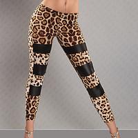 Women Cross - spliced Legging, Polyester