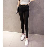 womens thin solid color legging solid