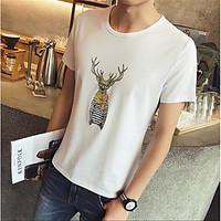 womens going out simple t shirt solid round neck short sleeve cotton