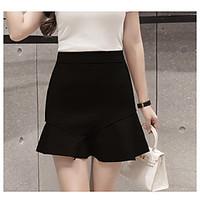 Women\'s Casual/Daily Mini Skirts Swing Solid