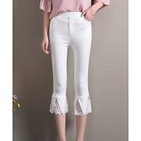 womens thin solid color legging solid