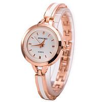 Women\'s Dress Watch Bracelet Watch Wrist watch Quartz Imitation Diamond Rhinestone Alloy Band Charm Gold Strap Watch