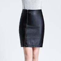 womens plus size bodycon solid layered skirts casualdaily work sexy cu ...