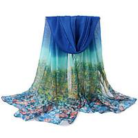 Womens Fashion Floral Printing Vintage /Sexy /Cute / Party / Casual Scarfs 180100CM