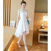 womens casualdaily simple loose dress solid round neck knee length sle ...