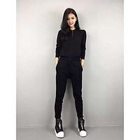womens casualdaily sports simple active spring fall hoodie pant suits  ...