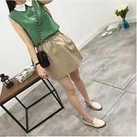 womens going out vintage summer t shirt pant suits solid round neck sl ...