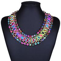 Women Vintage/Cute/Party/Casual Alloy/Gemstone Crystal/Cubic Zirconia Necklace Sets