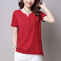 womens going out casualdaily simple sophisticated all seasons blouse s ...