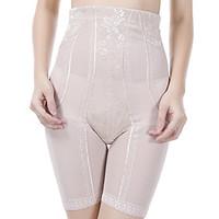 womens high waist lace jacquard transparent shaping panties nylon toni ...