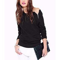 womens going out casualdaily street chic sophisticated blouse solid ro ...