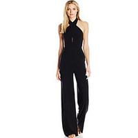 womens holiday jumpsuits street chic wide leg solid summer