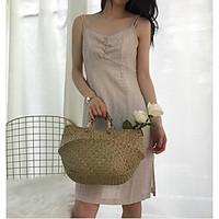 womens going out casualdaily sexy simple sheath dress solid strap knee ...