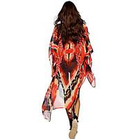 womens going out beach holiday boho chiffon dress print asymmetrical m ...