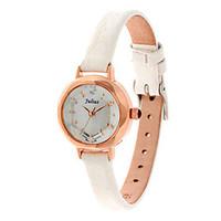 Women\'s Fashion Watch Quartz Water Resistant / Water Proof Leather Band Casual Black White Red Brown Gold