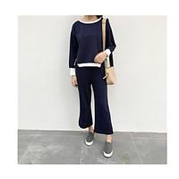 womens casualdaily vintage street chic spring summer hoodie pant suits ...