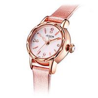 womens fashion watch quartz water resistant water proof leather band c ...