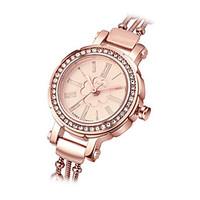 womens fashion watch quartz water resistant water proof alloy band cas ...