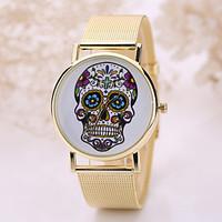 womens fashion watch quartz alloy band gold