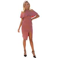 womens going out casualdaily holiday sexy simple street chic sheath dr ...