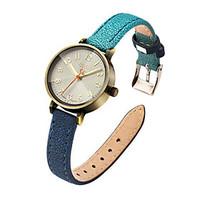 womens fashion watch japanese quartz water resistant water proof leath ...