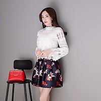 womens going out casualdaily holiday sexy simple blouse skirt suits so ...