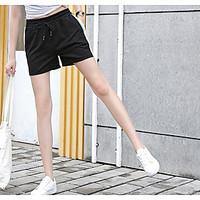 womens mid rise strenchy loose pants active loose color block