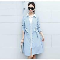 Women\'s Casual/Daily Simple Winter Shirt Dress Suits, Solid Round Neck Long Sleeve Micro-elastic