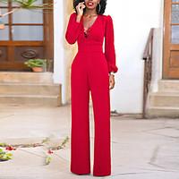 womens high rise work going out casualdaily jumpsuitssexy vintage simp ...