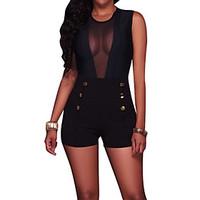 womens high rise party going out club romperssexy simple street chic d ...