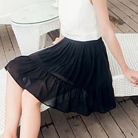 womens going out casualdaily above knee skirts a line solid summer