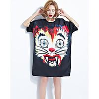 womens beach street chic t shirt print round neck short sleeve others