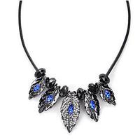 Women\'s Statement Necklaces Leaf Resin Alloy Unique Design Fashion Jewelry For Anniversary Birthday Gift Casual 1pc