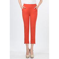 womens high rise strenchy chinos pants simple straight solid