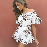 womens mid rise casualdaily beach holiday rompers sexy vintage simple  ...