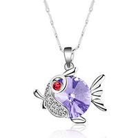 womens pendant necklaces jewelry jewelry crystal alloy unique design e ...