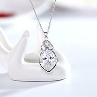 Women\'s Pendant Necklaces Cubic Zirconia Jewelry Zircon Alloy Unique Design Euramerican Fashion Jewelry 147Party Other Ceremony Evening