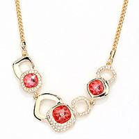 Women\'s Strands Necklaces Jewelry Jewelry Crystal Alloy Unique Design Euramerican Fashion Jewelry 147 Party Other Evening Party