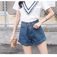 womens high rise strenchy shorts pants street chic slim solid