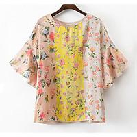 womens casual sexy t shirt solid round neck long sleeve others