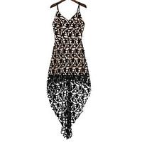 womens going out casualdaily chiffon trumpetmermaid dress jacquard str ...